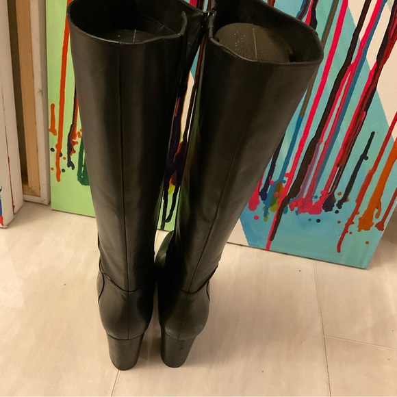 Ann Taylor Black  “Florence “ Tall Boots Size 10 - Picture 7 of 7